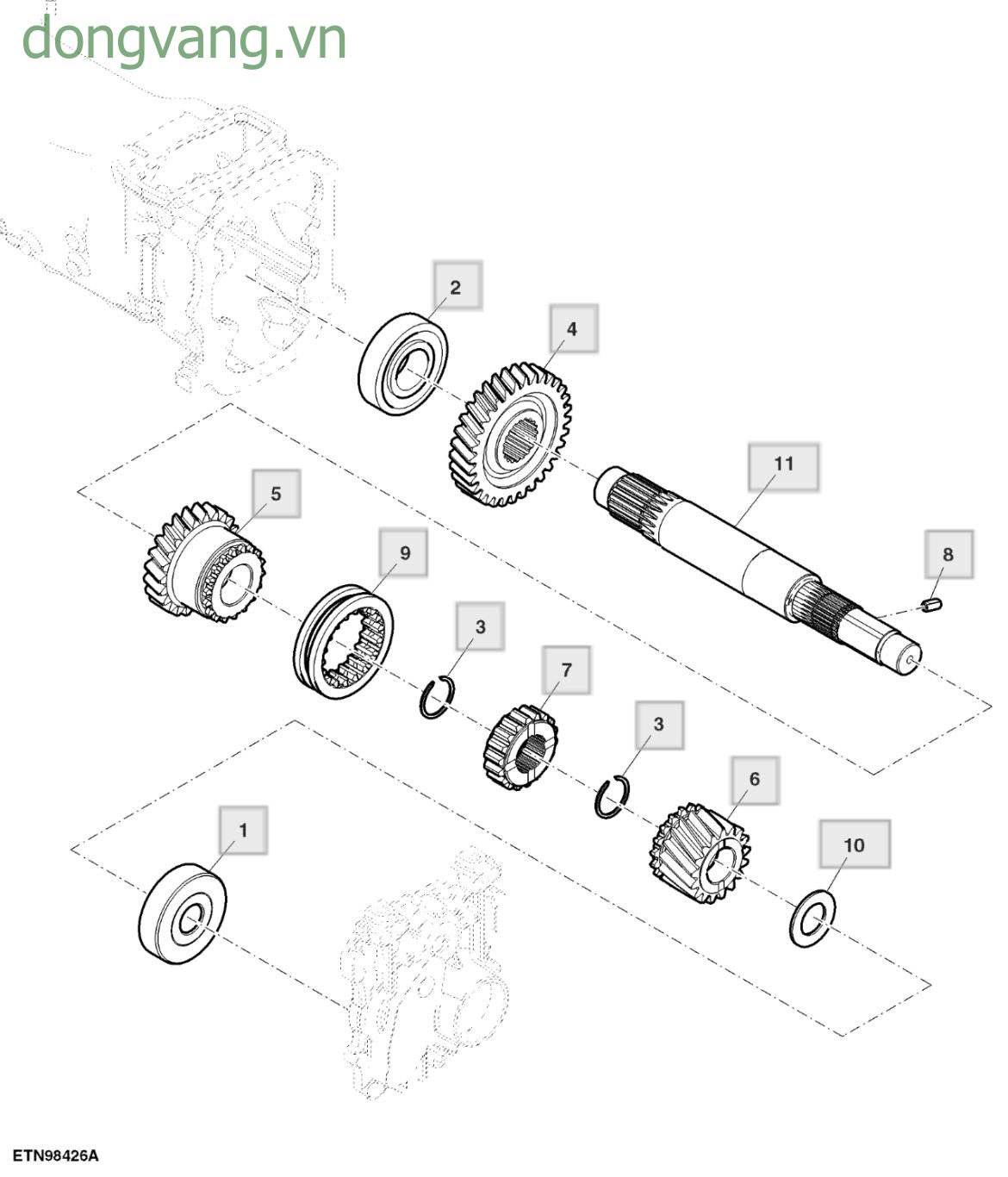 Counter Shaft - ST767467